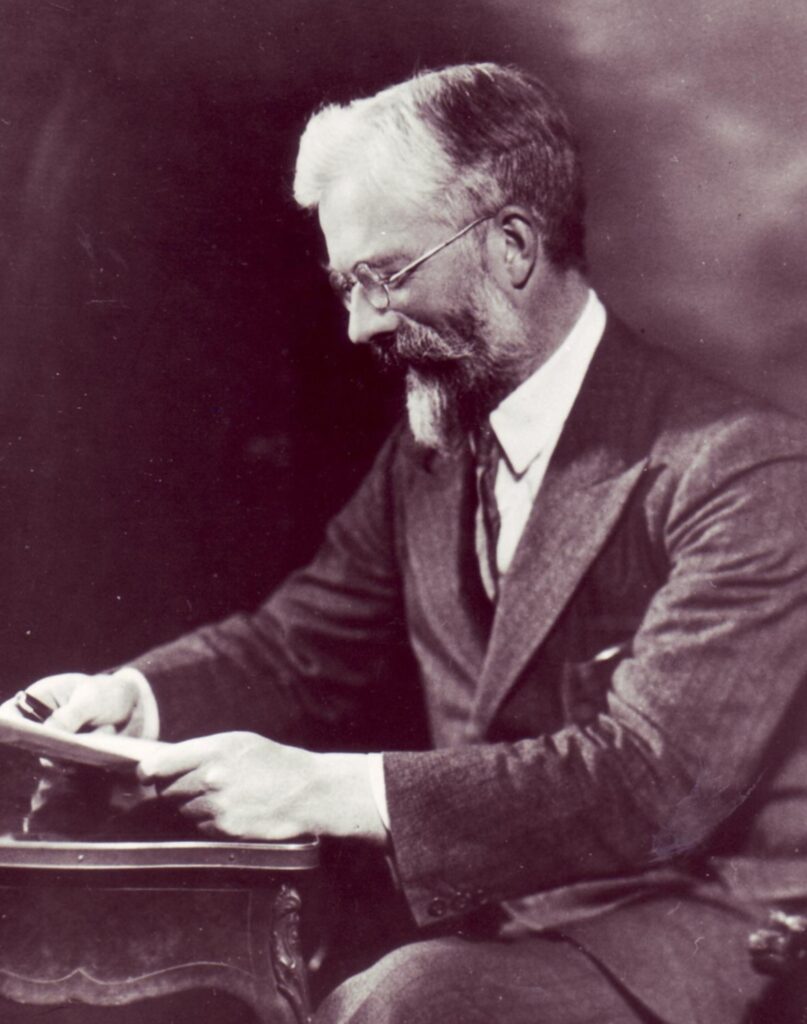 Fig. 2. Sir Ronald Aylmer Fisher by Antony Barrington Brown, 1954. Source: Wikimedia Commons.
