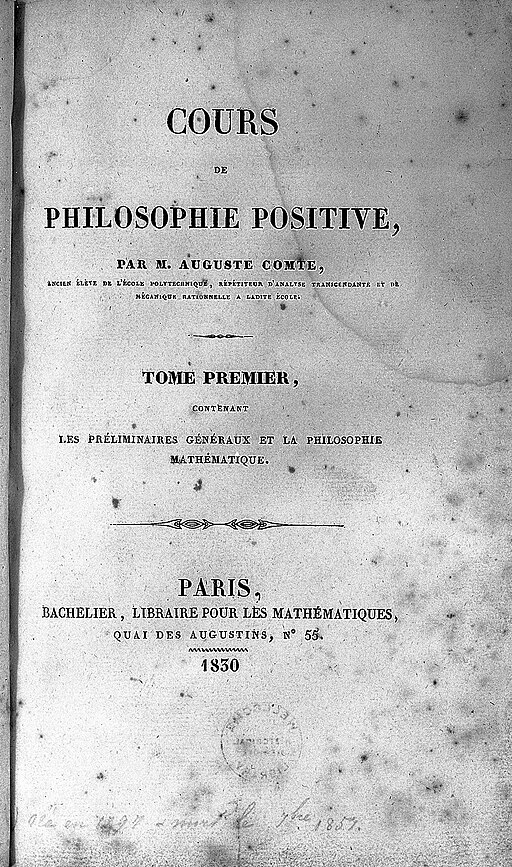 Course of Positive Philosophy