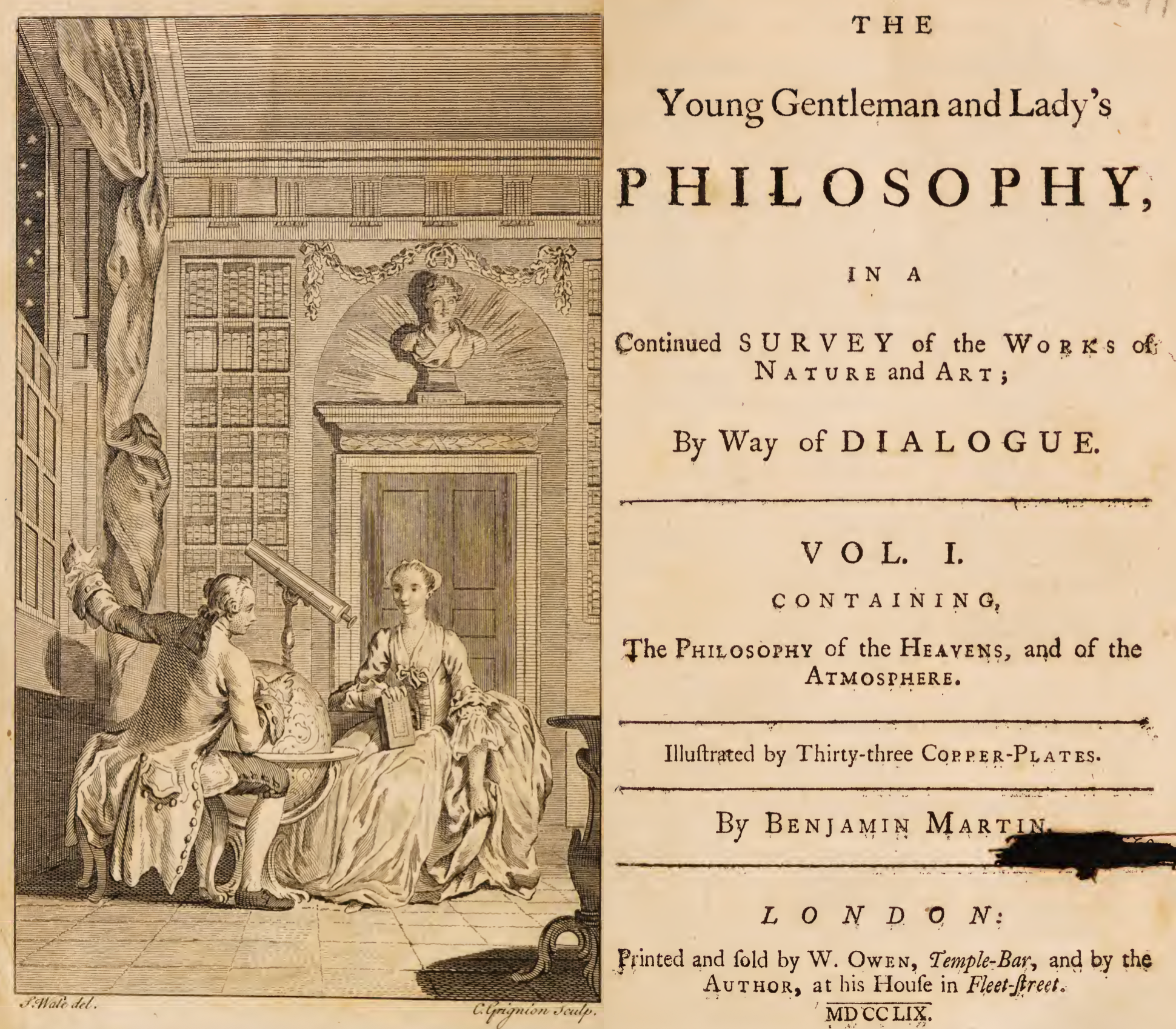 Benjamin Martin's Young Gentleman and Lady's Philosophy, 1759